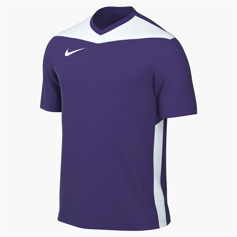 NIKE MAGLIA DRI-FIT PARK DERBY IV SS - COURT PURPLE/WHITE