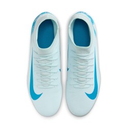 NIKE SCARPA SUPERFLY 10 CLUB FG/MG - GLACIER BLUE/BLACK