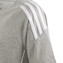 ADIDAS TIRO24 SW TEE JR. - MGREYH/WHITE