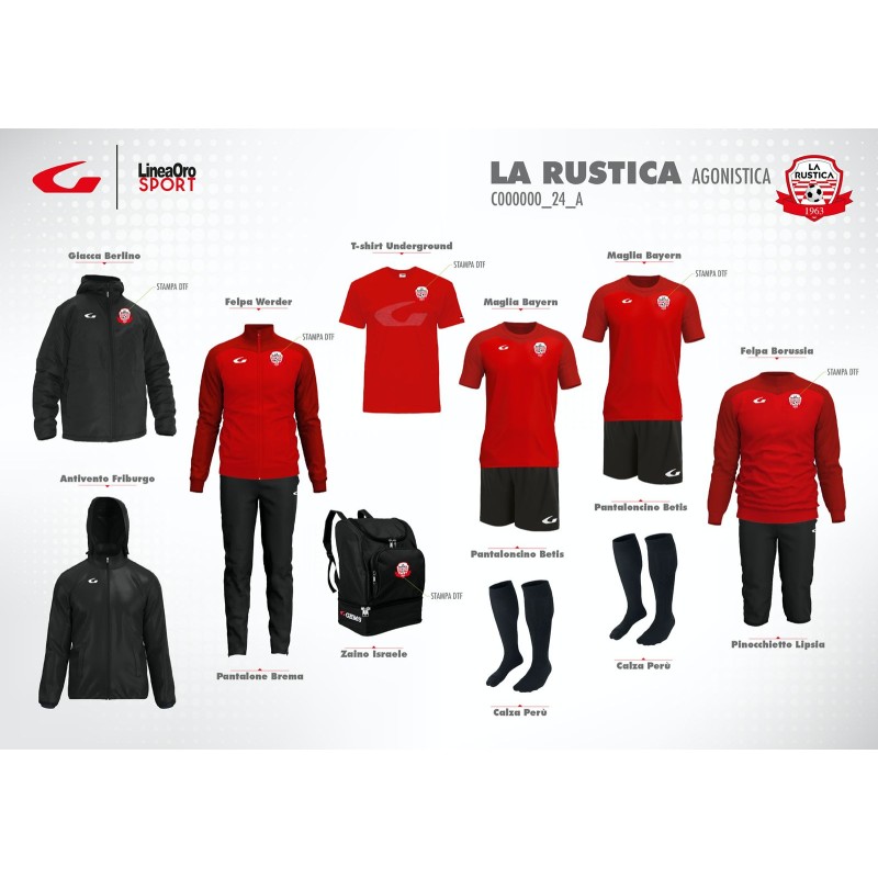 LA RUSTICA 2025 SET PRE-AGONISTICA & AGONISTICA- L