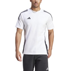ADIDAS TIRO24 SW TEE - WHITE/BLACK