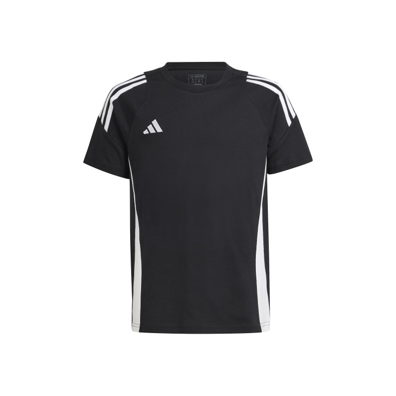 ADIDAS TIRO24 SW TEE JR. - BLACK/WHITE