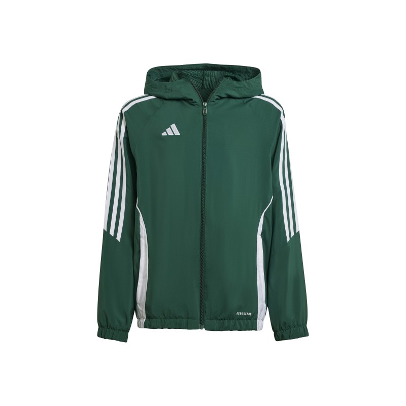 ADIDAS TIRO24 WB JR. - DRKGRN/WHITE