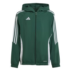 ADIDAS TIRO24 WB JR. - DRKGRN/WHITE