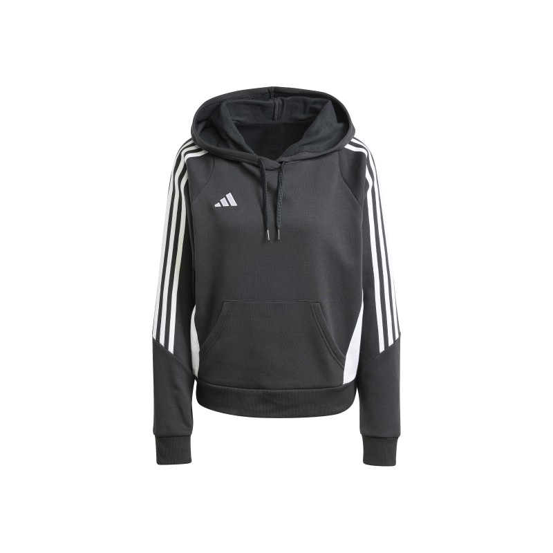 ADIDAS TIRO24 SW HOOD W - BLACK/WHITE