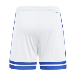 ADIDAS SQUADRA25 SHORTS - WHITE/TEAM ROYAL BLUE