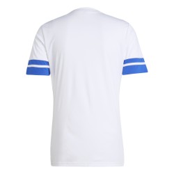 ADIDAS SQUADRA25 JERSEY SHORT SLEEVE - WHITE/TEAM ROYAL BLUE