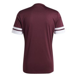 ADIDAS SQUADRA25 JERSEY SHORT SLEEVE - TEAM MAROON 2/WHITE