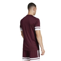 ADIDAS SQUADRA25 JERSEY SHORT SLEEVE - TEAM MAROON 2/WHITE