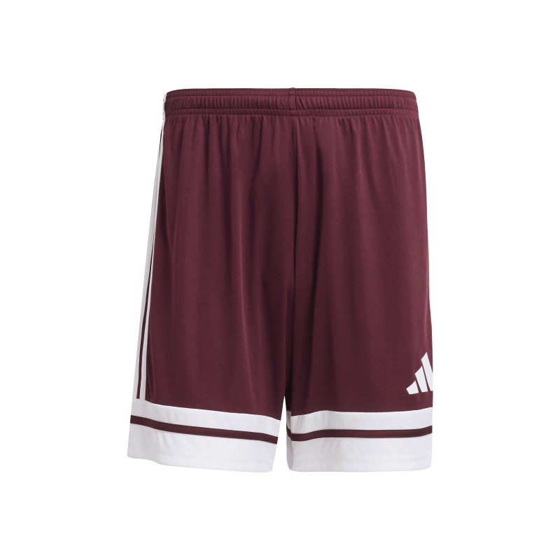 ADIDAS SQUADRA25 SHORTS - TEAM MAROON 2/WHITE