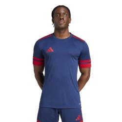 ADIDAS SQUADRA25 JERSEY SHORT SLEEVE - TEAM NAVY BLUE 2/TEAM POWER RED 2