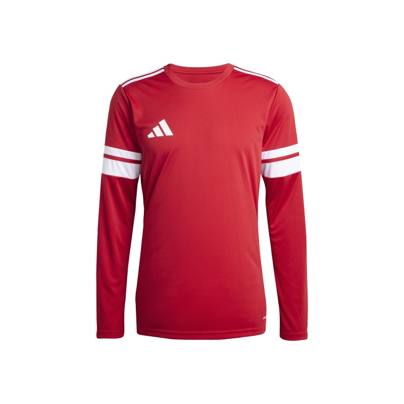 ADIDAS SQUADRA25 JERSEY LONG SLEEVE - TEAM POWER RED 2/WHITE