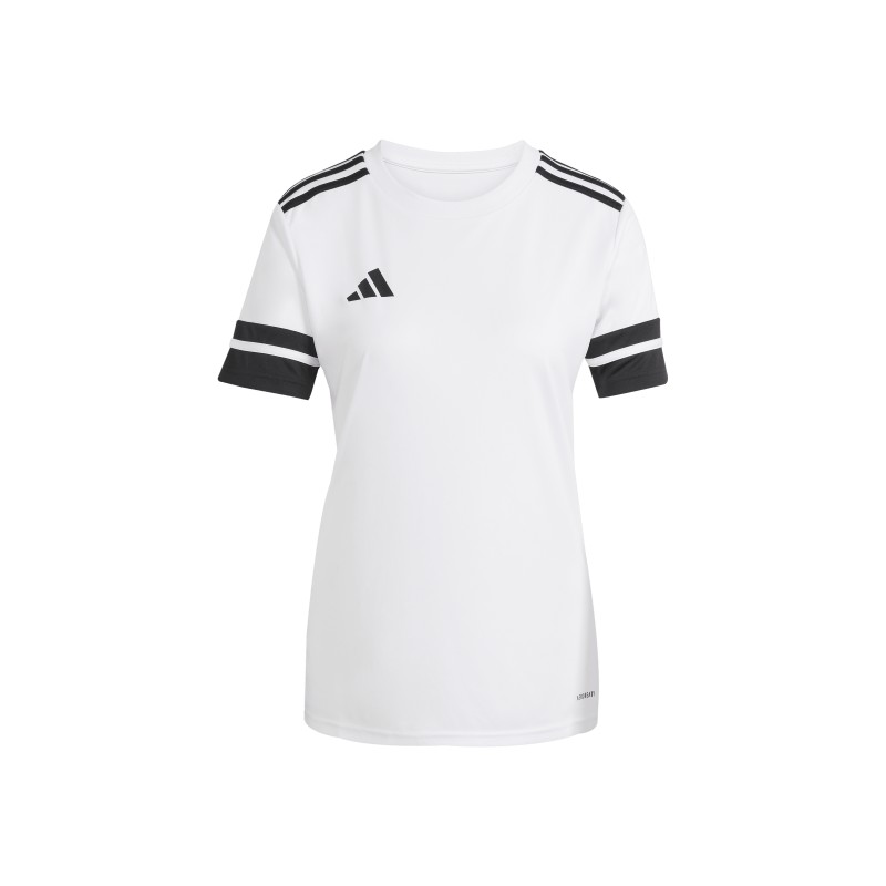 ADIDAS SQUADRA25 JERSEY SHORT SLEEVE - WHITE/BLACK