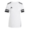 ADIDAS SQUADRA25 JERSEY SHORT SLEEVE - WHITE/BLACK