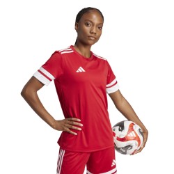 ADIDAS SQUADRA25 JERSEY SHORT SLEEVE - TEAM POWER RED 2/WHITE