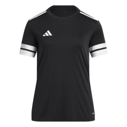 ADIDAS SQUADRA25 JERSEY SHORT SLEEVE - BLACK/WHITE