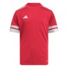 ADIDAS SQUADRA25 JERSEY SHORT SLEEVE JR. - TEAM POWER RED 2/WHITE