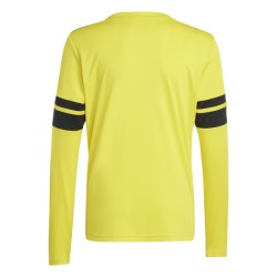 ADIDAS SQUADRA25 JERSEY LONG SLEEVE JR. - TEAM YELLOW/BLACK