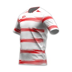GEMS MAGLIA SOUNDER - BIANCO/ROSSO