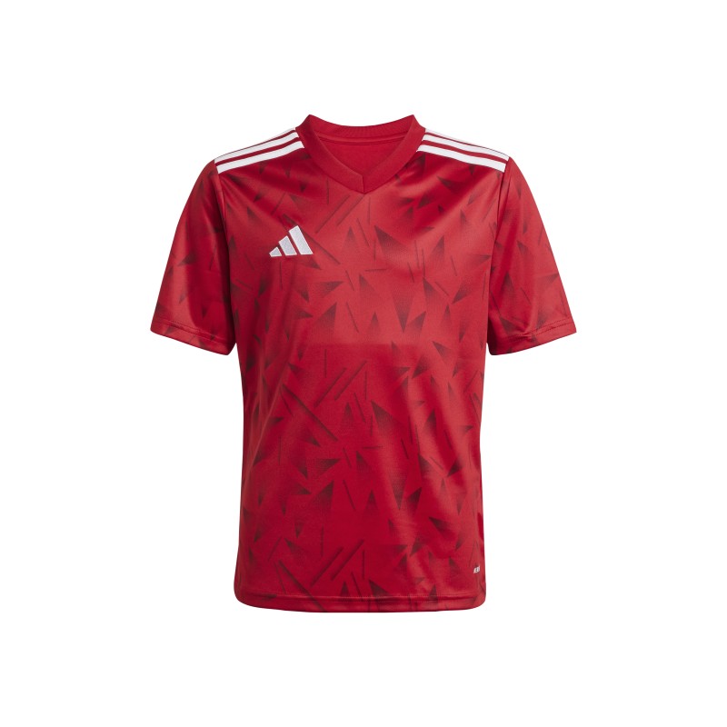 ADIDAS TEAM ICON25 JERSEY SHORT SLEEVE JR. - TEAM POWER RED 2/WHITE