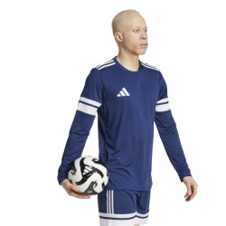 ADIDAS SQUADRA25 JERSEY LONG SLEEVE - TEAM NAVY BLUE 2/WHITE
