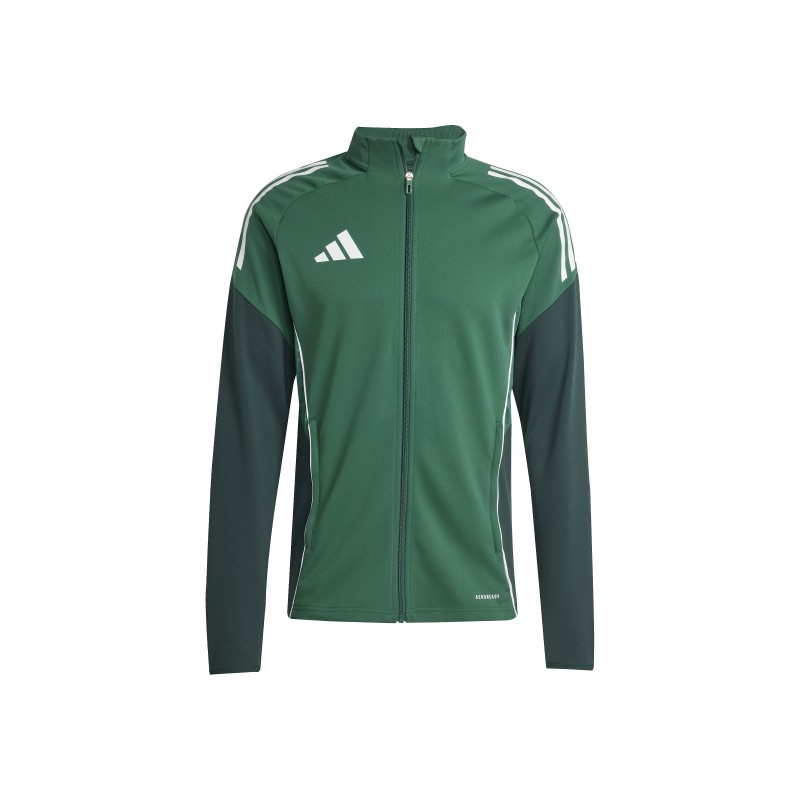 ADIDAS TIRO25 COMPETITION TRAINING JACKET - TEAM DARK GREEN/SHADOW GREEN