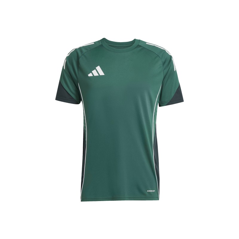 ADIDAS TIRO25 COMPETITION TRAINING JERSEY - TEAM DARK GREEN/SHADOW GREEN