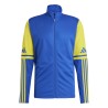 ADIDAS SQUADRA25 TRAINING JACKET - TEAM ROYAL BLUE/TEAM YELLOW