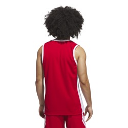 ADIDAS 3G SPEED REV. BASKETBALL AEROREADY JERSEYS - TEAM POWER RED/WHITE