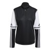 ADIDAS SQUADRA25 TRAINING TOP - BLACK/WHITE