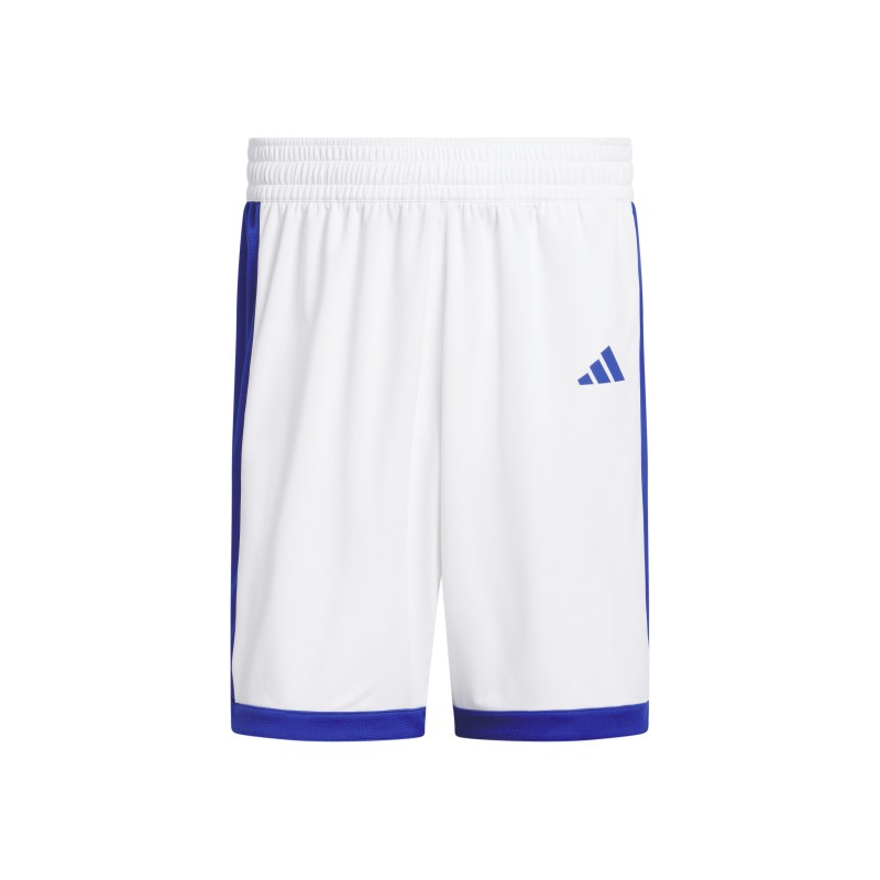 ADIDAS 3G SPEED REV. BASKETBALL AEROREADY SHORTS - WHITE/TEAM ROYAL BLUE