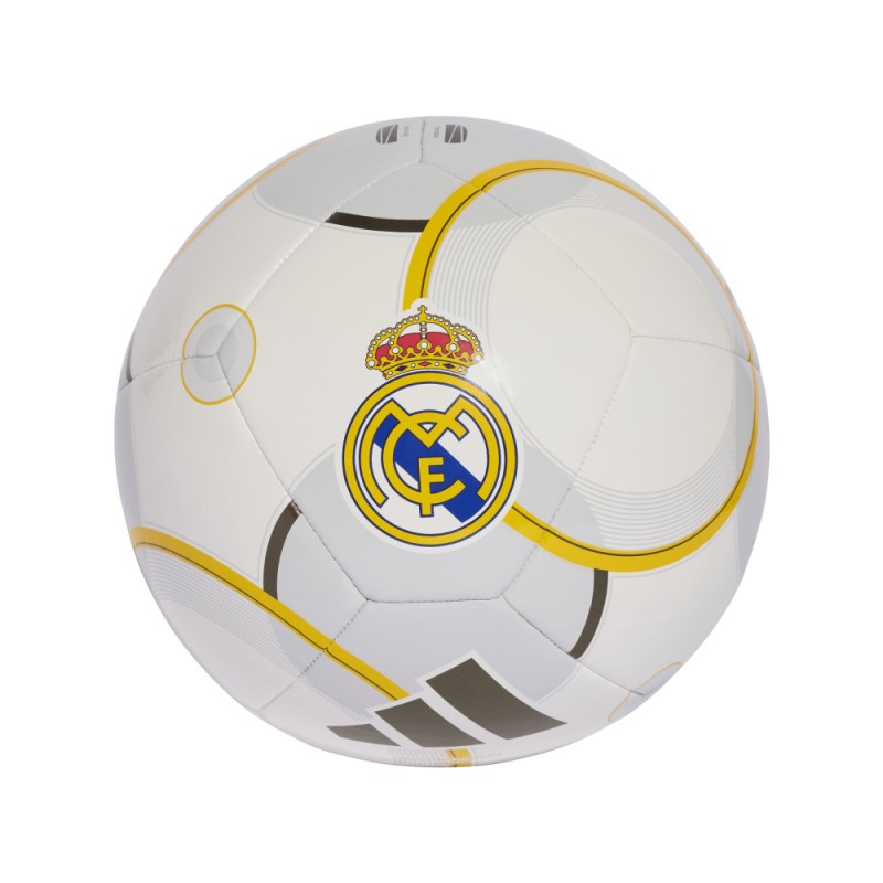 ADIDAS REAL MADIRD PALLONE CLB HOME 25/26 - WHITE/BOGOLD