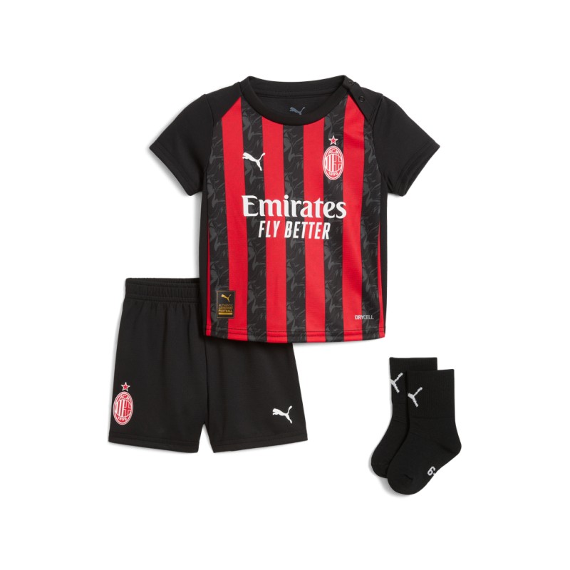 PUMA ACM HOME BABYKIT 25/26 JR. - RED/BLACK