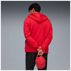 PUMA ACM FTBLESS FZ HOODED JACKET FL - RED