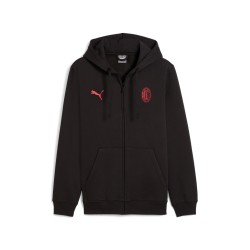 PUMA ACM FTBLESS FZ HOODED JACKET FL - BLACK