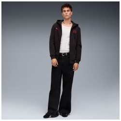 PUMA ACM FTBLESS FZ HOODED JACKET FL - BLACK
