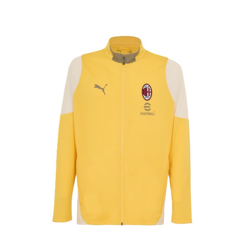 PUMA ACM TRAINING JACKET 25/26 - SUNNY YELLOW/VELVET MOSS