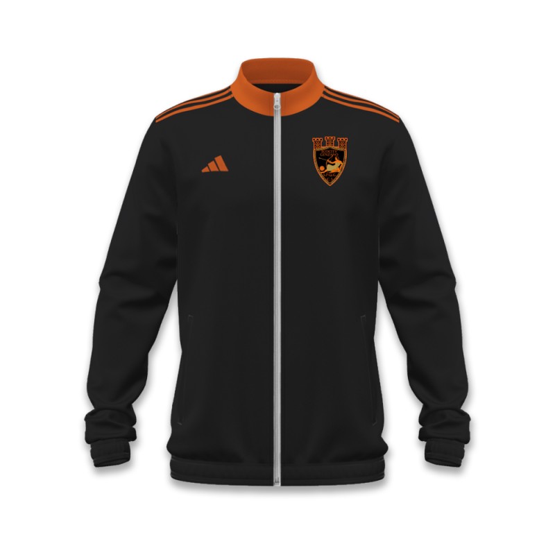 ECOCITY GENZANO ADIDAS GIACCA RAPPRESENTANZA SENIOR - NERO/ARANCIO