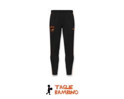 ECOCITY GENZANO ADIDAS PANTA RAPPRESENTANZA JUNIOR - NERO/ARANCIO