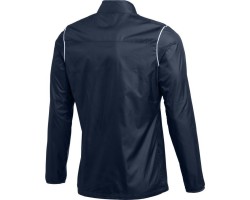NIKE RAIN JACKET PARK 20 - OBSIDIAN/WHITE