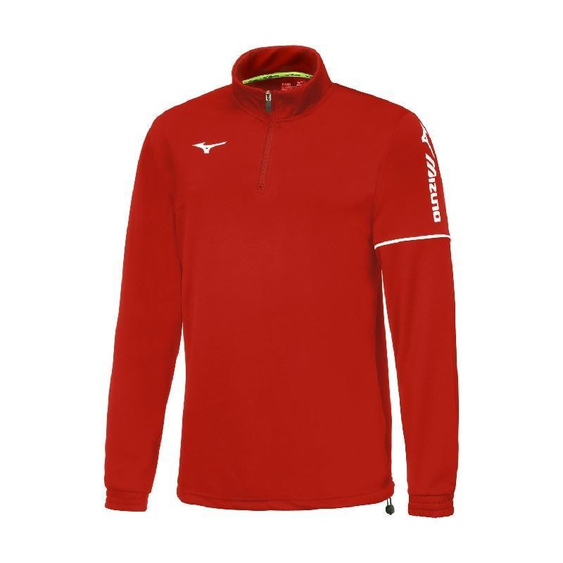 MIZUNO FELPA SENDAI - ROSSO