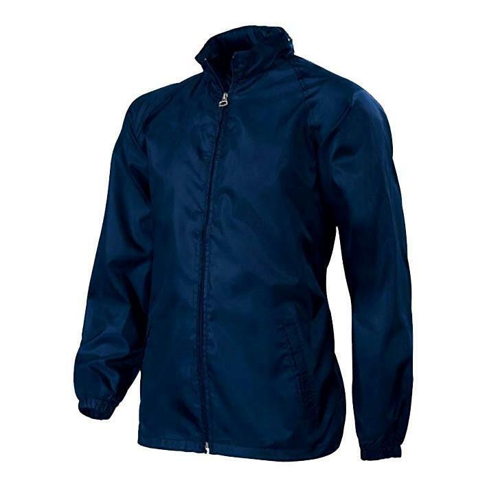 basic basic giacca antipioggia blu