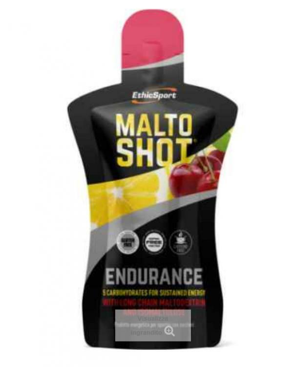 ethic sport ethicsport malto shot endurance 50ml ciliegia/limone