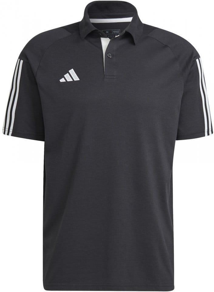 Adidas Polo in cotone Tiro 23 Competition  nera Uomo