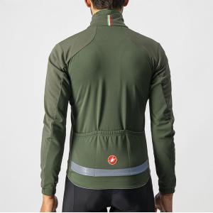 Giacca transition 2 jacket verdemilitare rosso