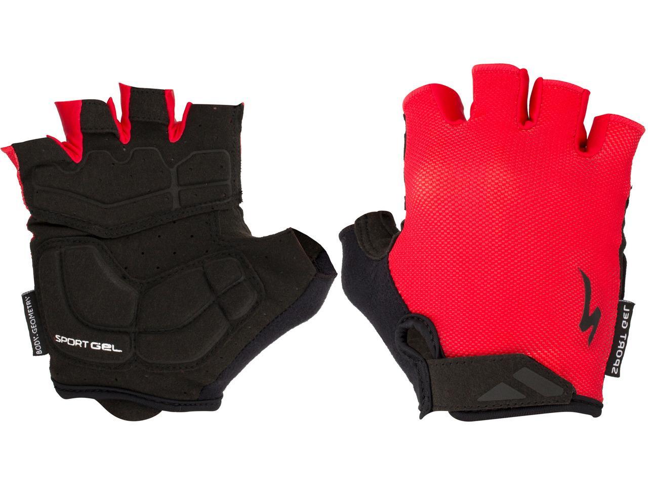 specialized specialized guanti bg sport gel glove sf rosso