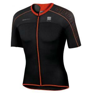 Maglia ultralight nero/rosso