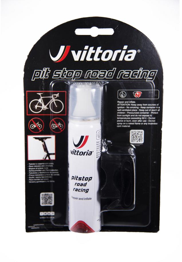 vittoria vittora gonfia e ripara pit stop road racing kit 75ml 1pc+1clip