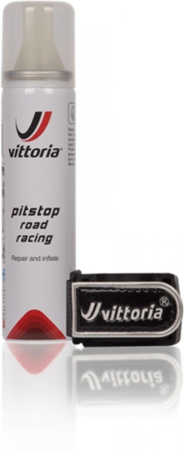 vittoria vittora gonfia e ripara pit stop road racing kit 75ml 1pc+1clip