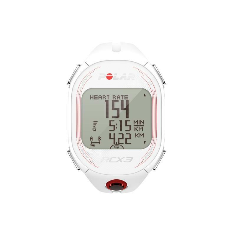 polar polar cardiofrequenzimetro rcx3 gps bianco